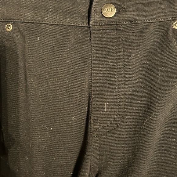 HUE brown women’s large pants. False front pockets. Back pockets. Elastic waist. - Picture 8 of 8